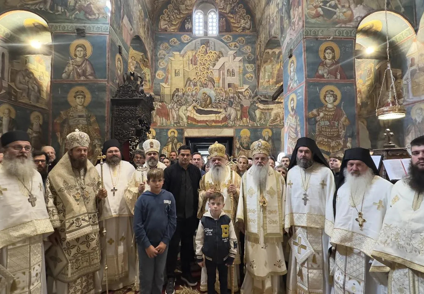 Македонская православная церковь отметила 730-летие храма Богородицы Перивлепты в Охриде