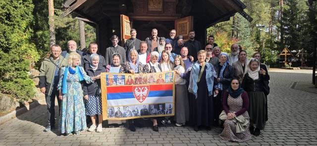 Паломники из Сербского Патриархата посетили Санкт-Петербургскую митрополию и Спасо-Преображенский Валаамский ставропигиальный мужской монастырь