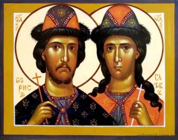 Cвятые мученики Борис и Глеб